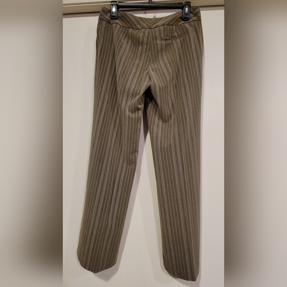 Speechless women's Brown pinstripe pants, slacks, trousers - Picture 3 of 5